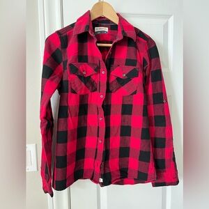 Magellan Outdoors Buffalo Plaid Flannel Size M